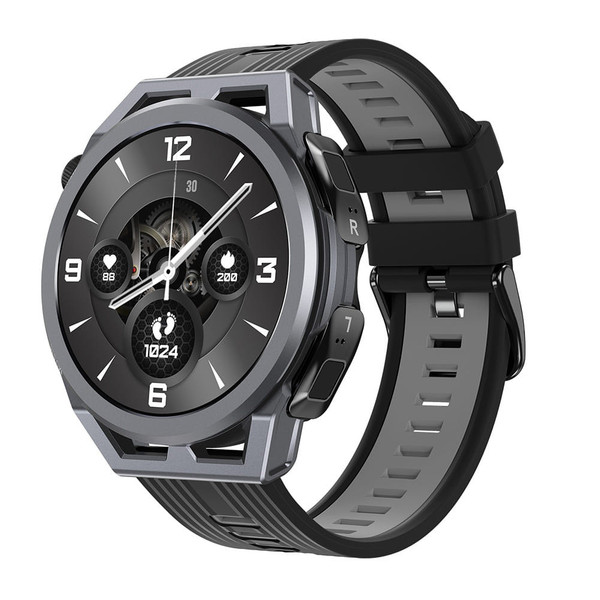 N18 2-in-1 Smart Watch with Earbuds Fitness Tracker Heart Rate Blood Pressure Sleep Monitor Black K484-PEL_0QTO6DAC