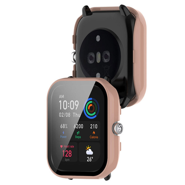 Screen Glass Protector Film Case Compatible For Huami Amazfit Gts4 Mini Smartwatch Full Protective  K484-PEL_0NM2QQBN