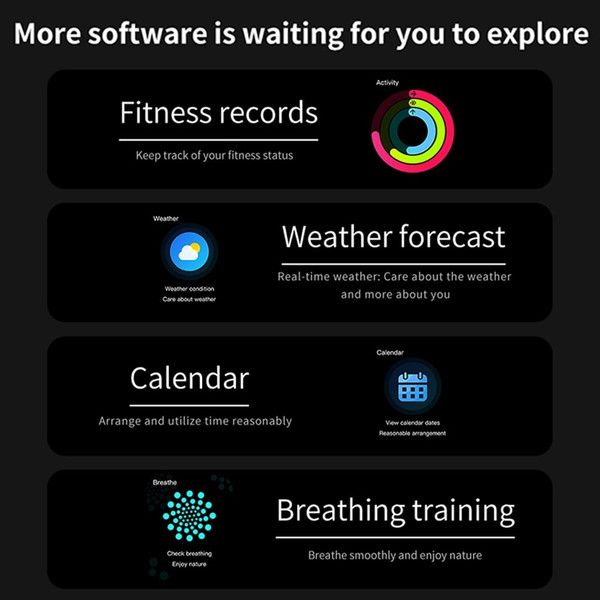 D8 Smart Watch with Earbuds Fitness Tracker Sports Recorder Heart Rate Blood Pressure Blood Oxygen  K484-PEL_0RIZXM0D