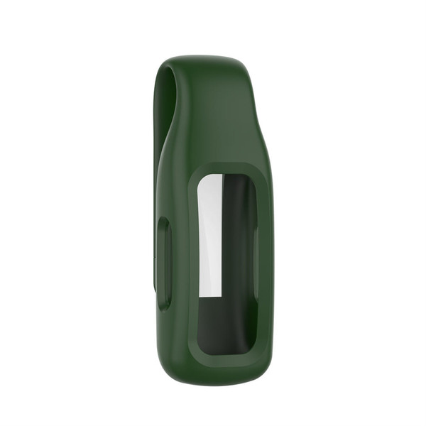 Silicone Protective Case Skin Clip Steel Clip Protector Holder Watch Cover Compatible For Fitbit In K484-PEL_0O8UYOQ2