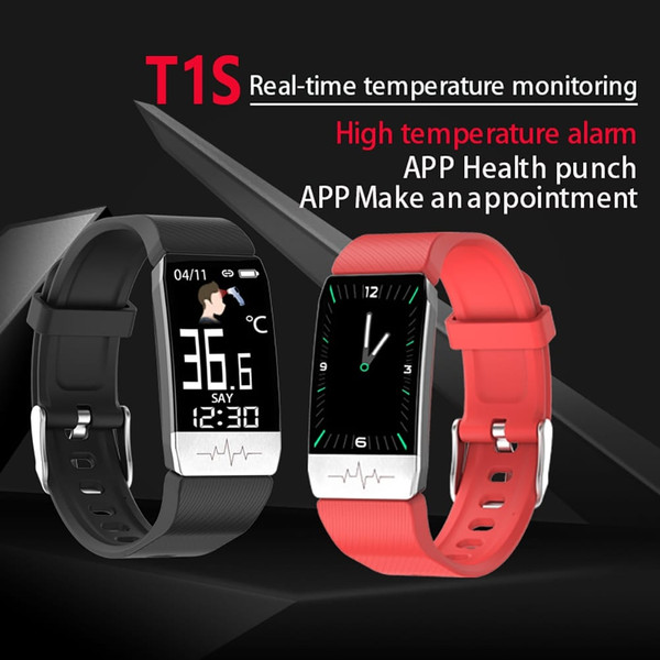 T1S 1.14 inch Smart Watch Health Monitoring Heart Rate Blood Pressure Blood Oxygen Monitor Activity K484-PEL_0RZ4C23E