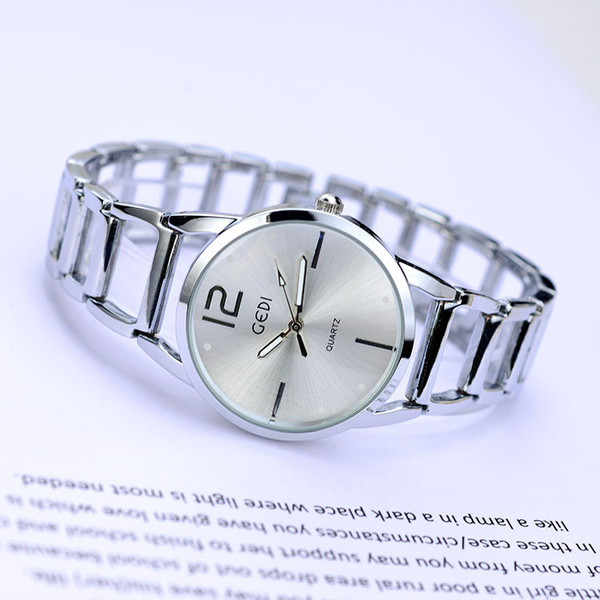 Color: Silver - Hollow dial waterproof watch Q119-CJZBNSNS00114-Silver