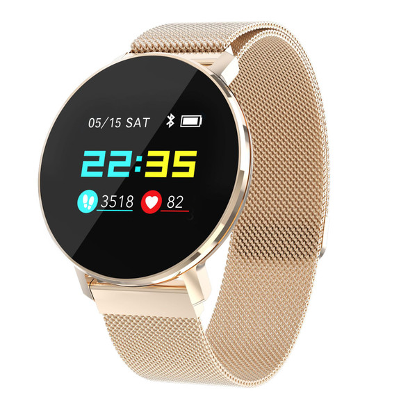 Color: Gold - T5 smart bracelet step heart rate blood pressure blood sleep monitoring remote contro Q119-CJZBNSYD00230-Gold