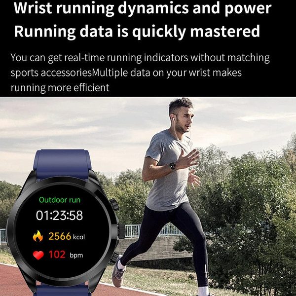 ET440 1.39-Inch Smart Watch Answer/Make Call Fitness Tracker with Heart Rate Blood Oxygen Sleep Mon K484-PEL_0QXZPHF1