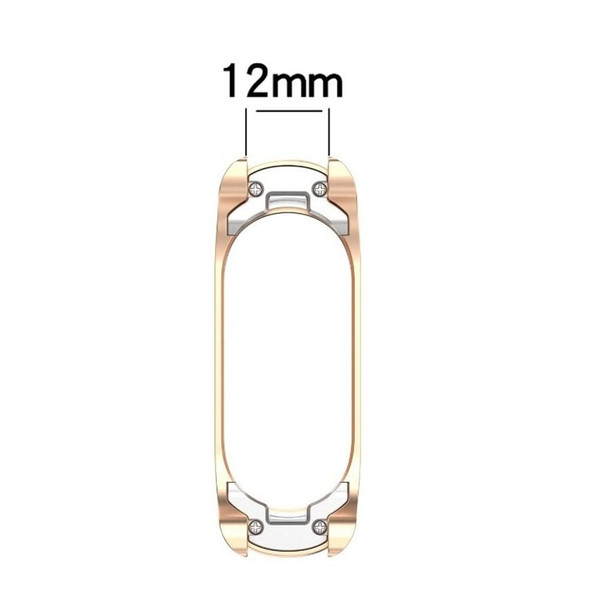 Smart Watch Frame Metal Protective Cover Frame Replacement Accessories Compatible For Mi Band 7 / 7 K484-PEL_0NLDA41B