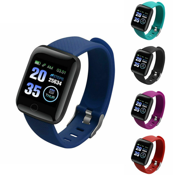 116Plus Smart Watch 1.44 Inch Touch Screen Fitness Smart Watch Heart Rate Monitor Sports Watch For  K484-PEL_0RENCC3Z