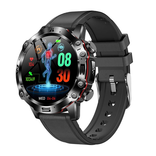 ET482 Smart Watch Answer/Make Calls 1.43 Inch AMOLED Screen IP68 Waterproof Smartwatch Fitness Trac K484-PEL_0RP7R5MH