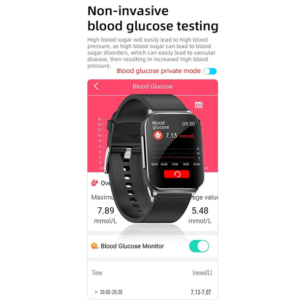 Ep03 Smart Watch Full Screen Touch Heart Rate Ecg Electrocardiogram Monitoring Pedometer Sports Bra K484-PEL_0PCLJFL4