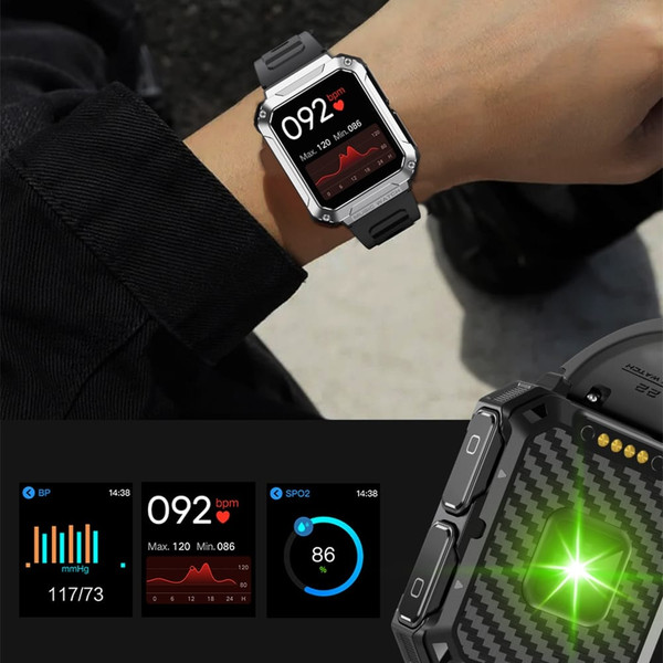 T93 Smart Watch with Tws Earphone 4g Large Memory Bluetooth Call Voice Assistant Smart Bracelet Sil K484-PEL_0Q0YB570