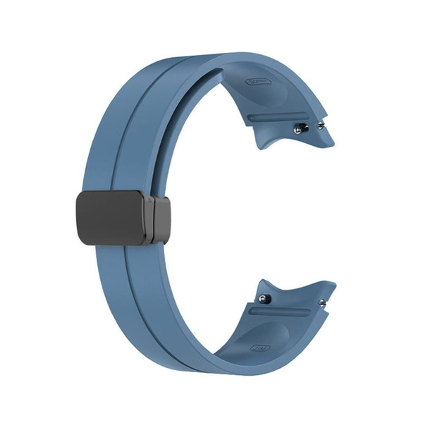 Silicone Strap Replacement Bracelet Band for Samsung Galaxy Watch 4 5 5 Pro Premium Blue K484-PEL_0NK1LNFX