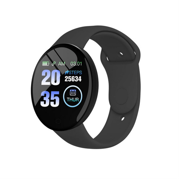 D18s 1.44-inch Smart Watch Blood Pressure Sleep Monitoring Fitness Tracker Bracelet Black K484-PEL_0M8SPHJC