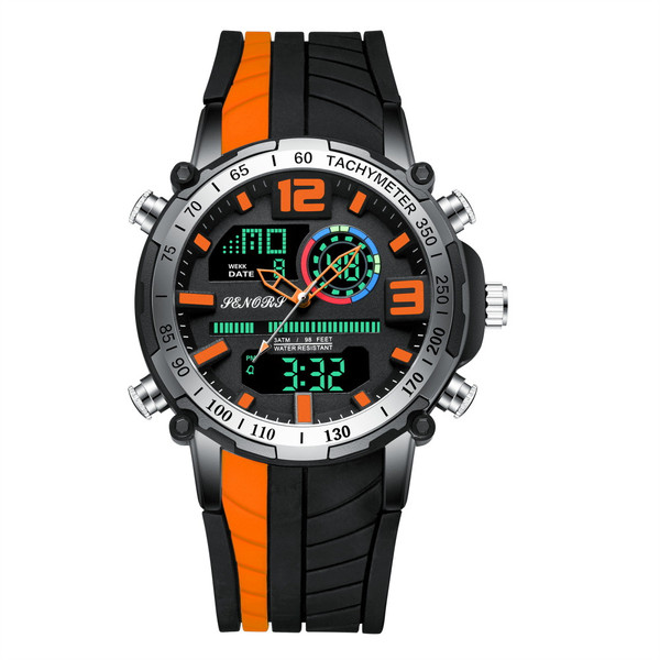 Business Sports Multi-function Dual Display Men's Watch Q119-CJSZ1229400