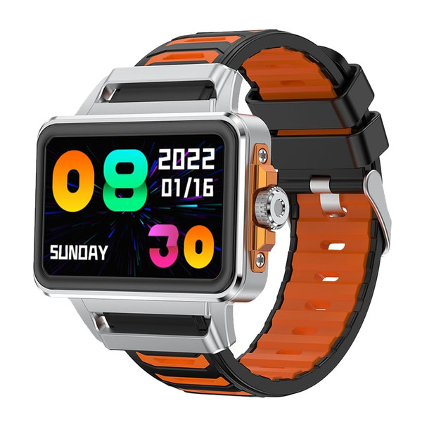 S666 1.57 Inch Smart Watch Fitness Tracker Waterproof Blood Oxygen Blood Pressure Monitor Silver Sh K484-PEL_0RLNXYRV