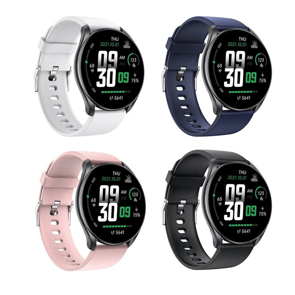 Gtr1 Smart Watch 1.28 Inch Fitness Tracker Call Receive Watches Heart Rate Blood Pressure Sleep Mon K484-PEL_0QNV61YD