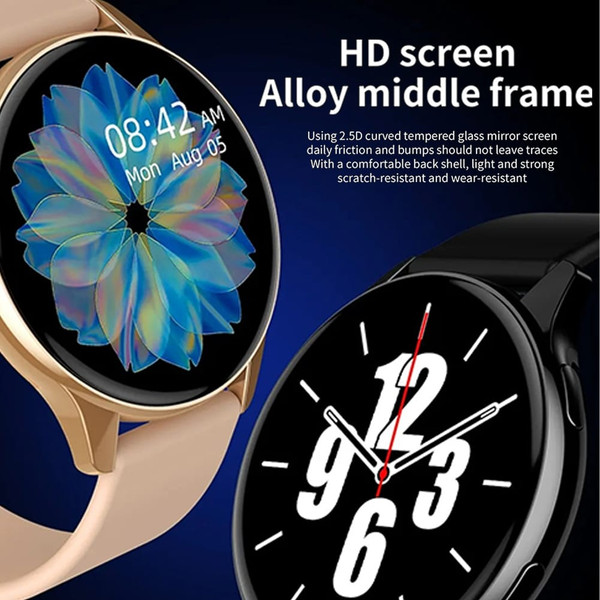 T2 PRO Smart Watch With 1.28 Inch Round Screen Blood Pressure Blood Oxygen Heart Rate Sleeping Moni K484-PEL_0RN6RFD0
