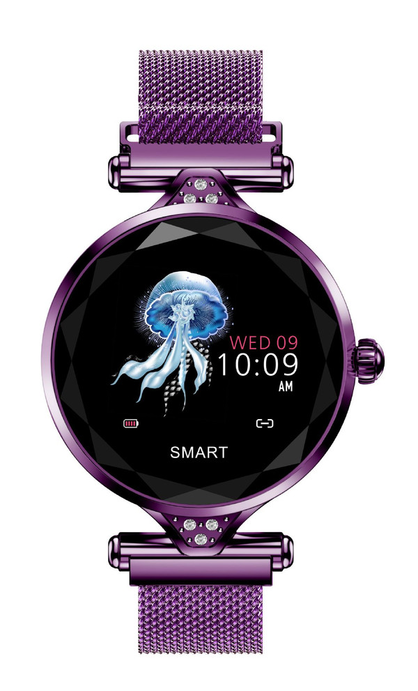 Color: Violet H1 - H1 color screen smart bracelet Q119-CJXFZNZN00369-Violet H1