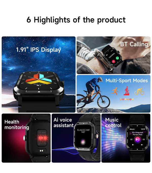 U8 Smart Watch Electronic Components Monitoring Blood Pressure Health Detection Clock Fitness Track K484-PEL_0QFA2J49