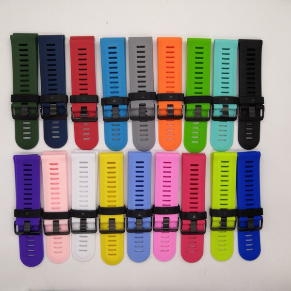 Suitable For Garmin Fenix 3 Hr Fenix 5X Silicone Sports Watch Strap Q119-CJZN1138167
