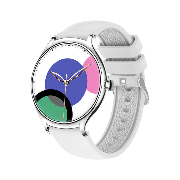 KT67 Smart Watch 1.39 Inch Touch Screen Fitness Tracker Smartwatch Sleep Heart Rate Monitor Silver  K484-PEL_0R6ZSUJ2