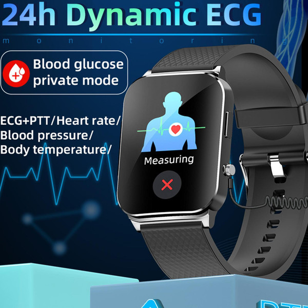Smart Watch Non-invasive Blood Sugar Ecg Heart Rate Blood Pressure Body Temperature Health Detectio K484-PEL_0QD1F1Q7
