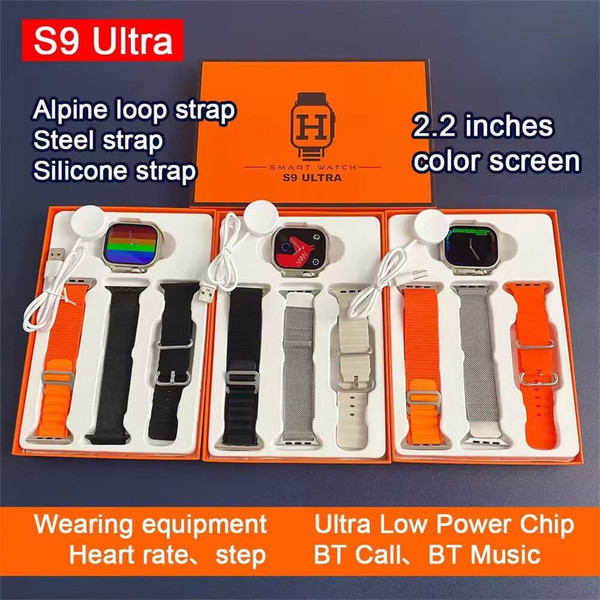 S9Ultra Smart Watch Sports Watch Fitness Tracker with Heart Rate Blood Pressure Blood Oxygen Sleepi K484-PEL_0RDUVCU8