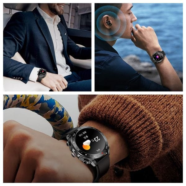 Smart Watch 2 in 1 TWS Bluetooth Headset Call Music Playback Heart Rate Sports Pedometer Watch Y829-1284296259649368076