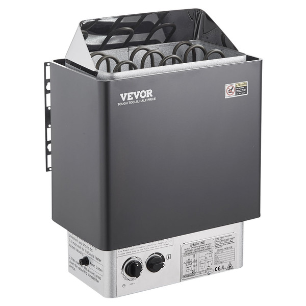 Sauna Heater, 4.5KW 220V Electric Sauna Stove, Steam Bath Sauna Heater with Built-In Controls, 3h T E415-DSSNLNK45KW6TK4Z8V4