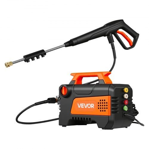 Electric Pressure Washer, 1958 Max PSI 2.5 Max GPM, Portable Power Washer with 4 Nozzles, Metal Ext E415-BXDDGYQXJJLDYW4ID001V1
