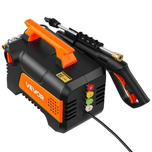 Electric Pressure Washer, 1958 Max PSI 2.5 Max GPM, Portable Power Washer with 4 Nozzles, Metal Ext E415-BXDDGYQXJJLDYW4ID001V1