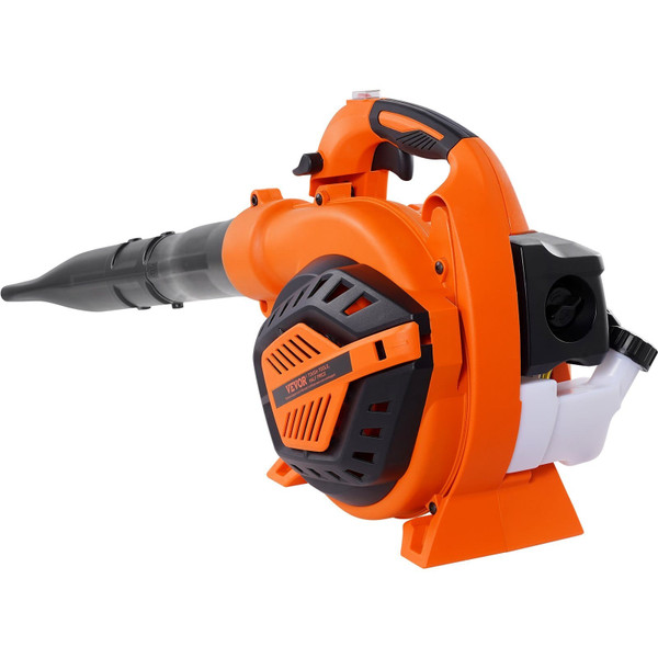 Leaf Blower, 26CC 2-Cycle Handheld Leaf Blower with A Fuel Tank, 2-in-1 Blower 425CFM Air Volume 15 E415-SCSRYCYJ26CCNH5FNV0