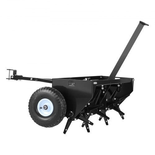 Tow Behind Plug Aerator, 40 in Lawn Core Aerator Tool Universal Hitch, 120lbs Weight Capacity, Heav E415-TCSHXPQQDH407MU8G001V0