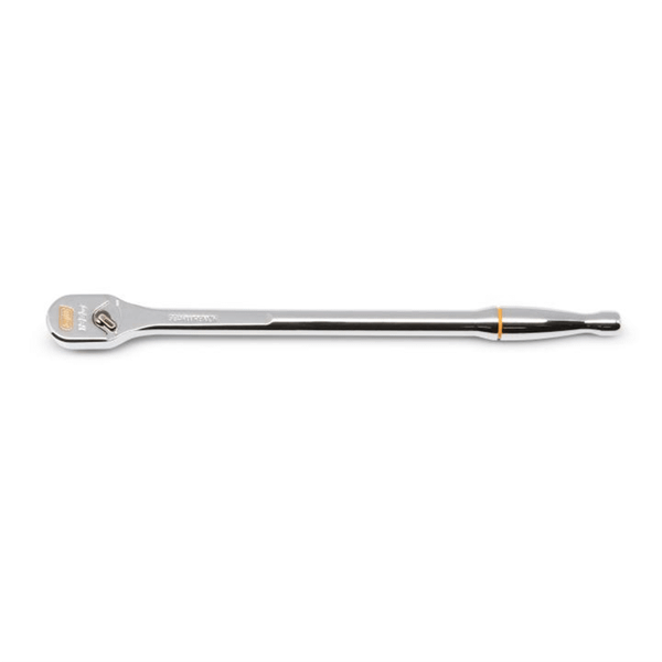 GearWrench 1/4 Inch Drive 120XP Full Polish Chrome Extra Long Handle Teardrop Ratchet T398-KDT81034XP