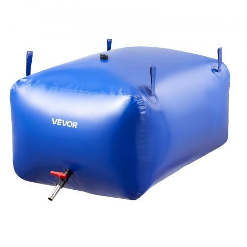 Water Storage Bladder 105.7 Gallon Large Capacity Water Bag, Portable & Collapsible Soft Waters Con E415-CSDLSPVC400L9HOR6001V0