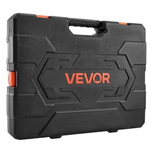 Socket Set, 76 Pieces, 3/8 inch Drive Socket and Ratchet Set, SAE and Metric, Deep and Shallow, Mec E415-TTJLBSZJTTJL0YDB1001V0
