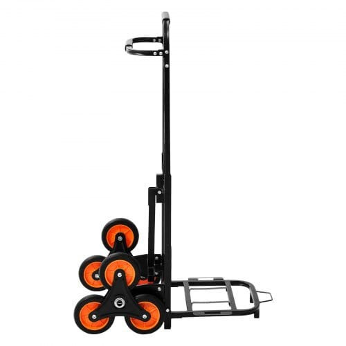 Stair Climbing Cart, 220 lbs Stair-Climbing Capacity, Heavy-Duty Folding Trolley Cart with Telescop E415-ZXTCSPLCLSKH7RCTY001V0