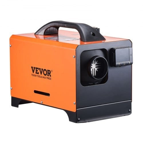 Diesel Air Heater, 8 kW DC12-24V, Fast Heating Diesel Parking Heater with Remote Control and Square E415-ZCJRQDC12V8KM839A001V9