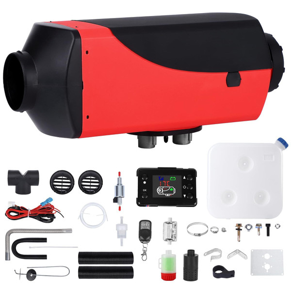 US GARVEE 12V Diesel Air Heater Remote Control and LCD Display Diesel Heater with Muffler 9L K484-PAU_0JLJV9UD_US