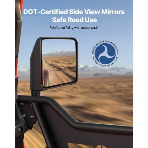 Jeep Tube Doors, 4-Door, Compatible with 2018-2026 Jeep Wrangler JL JLU & Gladiator JT 4XE, Steel O E415-JPC4MCXWXBZTJNFYM001V0