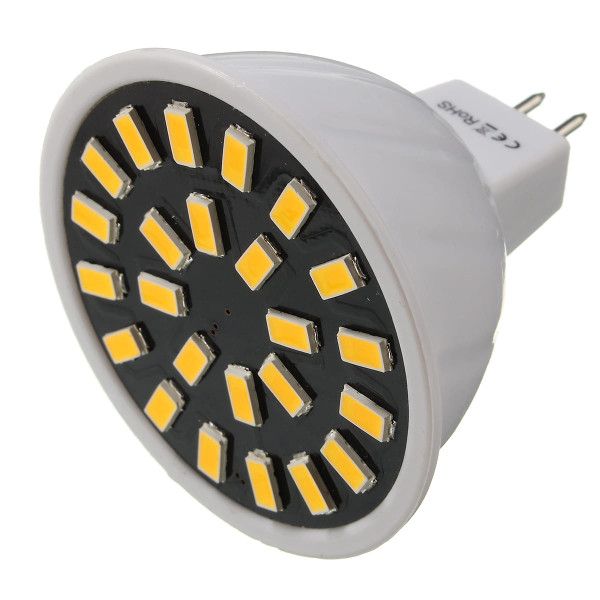 MR16/E27/GU10 LED Bulb 24 SMD 5733 480LM Pure White Warm White Spot Lightt Bulb 4.8W AC220V C122-1111896