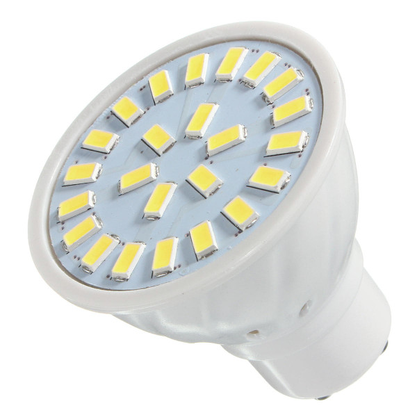 E14 E27 GU10 MR16 AC85-265V 3.5W 24 SMD 5730  Pure White Warm White LED Spot Lightt Bulbs 350LM C122-1102550