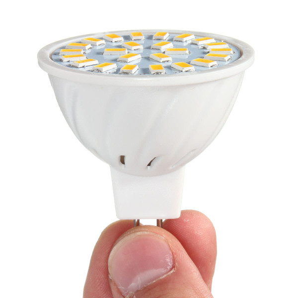 E14 E27 GU10 MR16 AC85-265V 3.5W 24 SMD 5730  Pure White Warm White LED Spot Lightt Bulbs 350LM C122-1102550