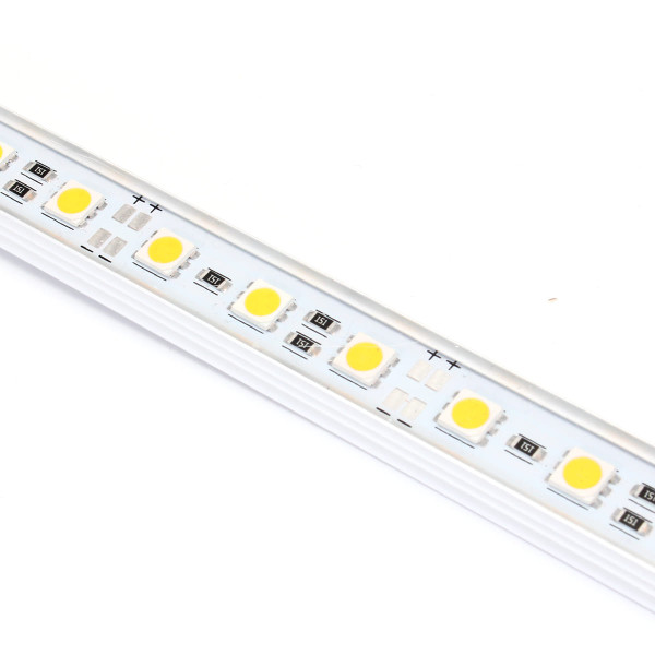 4PCS 50CM 5050SMD Waterproof LED Rigid Strip HardLight Connector Combo Kit for Outdoor Indoor DC12V C122-1297442
