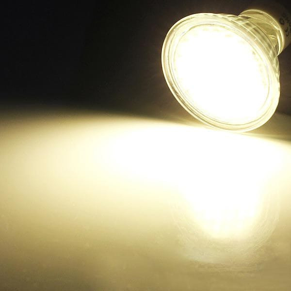 GU10 LED Bulb 5W AC 110V 60 SMD 3528 White/Warm White Spotlightt C122-936269