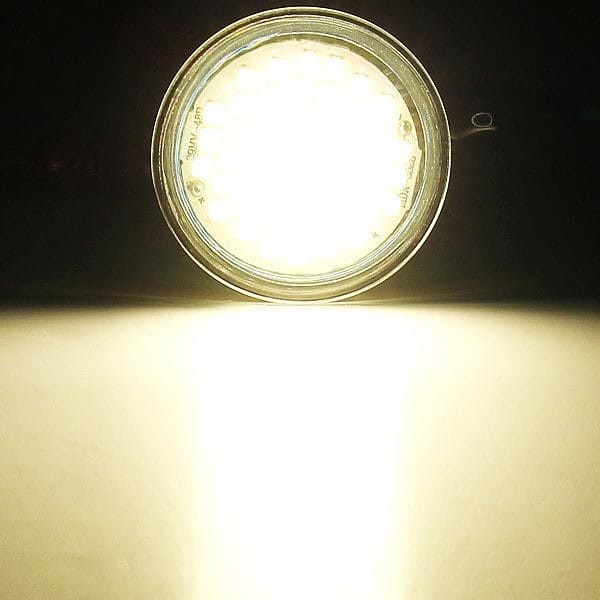 GU10 LED Bulb 5W AC 110V 60 SMD 3528 White/Warm White Spotlightt C122-936269