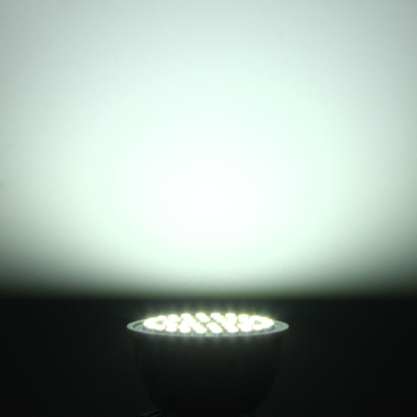 ZX E27 E14 GU10 MR16 LED 4W 48 SMD 3528 LED Pure White Warm White Spot Lightt Lamp Bulb AC110V AC22 C122-1076565
