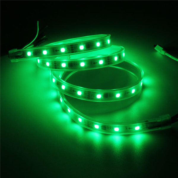 WS2811 1M LED Strip 48 SMD 5050 RGB Dream Color waterproof IP65 DC 12V C122-1037828