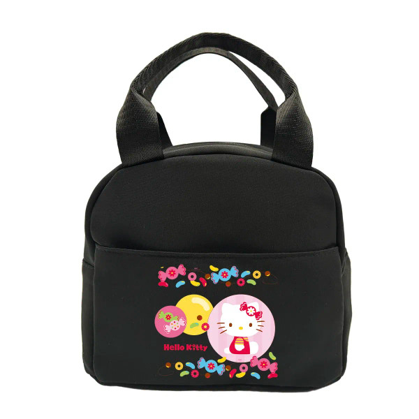 Color: Red - Hello Kitty Children's Lunch Bag Primary School Lunch Box Bag Children's Best Gift Car F640-12000042214320382