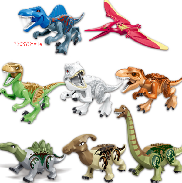 style: 77037Style - Jurassic Dinosaurs Figure Bundles Q119-CJWJWJYZ03104-77037Style