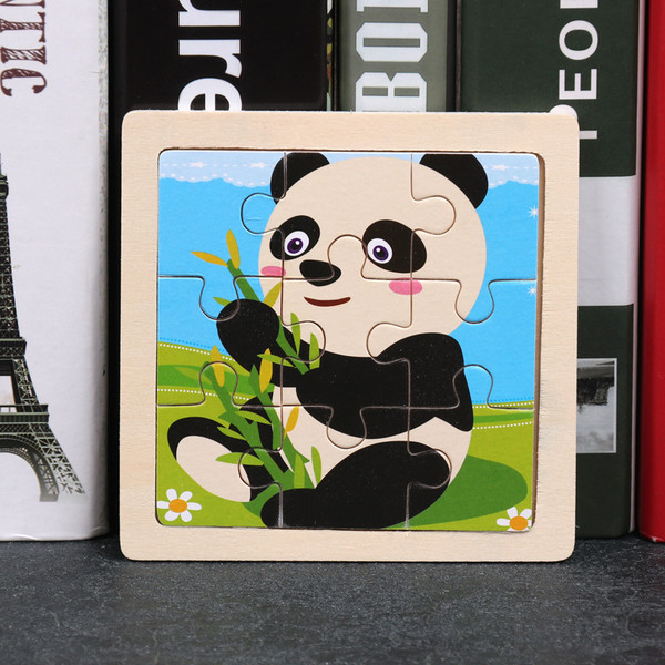 Style: C - Early Learning Animal Puzzle Q119-CJWJWJYZ03301-C