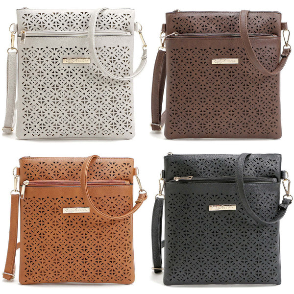 Blossomita Handbag With Cutout Flower Design F369-9912734224